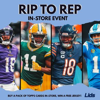 Rip to Rep Event at Lids in Gurnee Mills